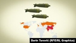 Kina, India dhe Koreja e Veriut rrisin arsenalet bërthamore
