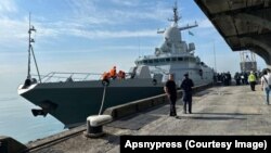 «Циклон» в сухумском морпорту