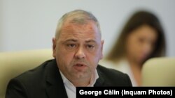 Ministrul Agriculturii, Florin Barbu, la audierea în comisiile de specialitate din Parlament.