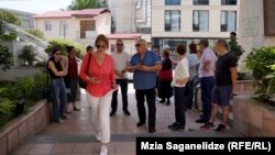 თბილისი. 12 ივნისი. აბასთუმნის ობსერვატორიის მცხოვრებთა პროტესტი 