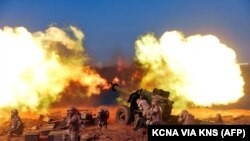 Stërvitjet e ushtrisë së Koresë së Veriut në tetor të vitit 2022. 