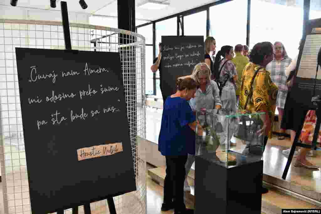 &quot;Postoje mnogi načini na koji moramo i možemo pričati o Srebrenici. Na nama muzejima i memorijalima je taj teški zadatak, kako svake godine održati sjećanje&quot;, rekla je Elma Hašimbegović, direktorica Historijskog muzeja BiH.