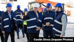 Vergil Chițac (al doilea din dreapta) este candidatul PNL la Primăria Constanța.