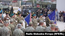 Pripadnici EUFOR-a na vežbi 15. septembra 2023.