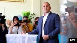 Bugarski predsednik Rumen Radev, juni 2024.