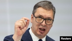 Aleksandar Vučić, Beograd, decembar 2023. 