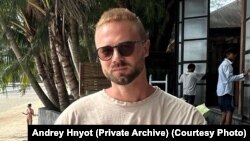 Andrej Gnjot na Tajlandu, gde je od 2022. boravio u egzilu (privatna arhiva, datum nepoznat)
