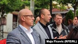 Лидерите на Српска листа во Звечан на 2 јуни 2023