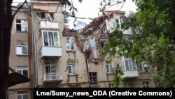 Наслідки атаки дронами по Сумах, ілюстративне фото