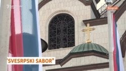 Moleban, deklaracija i folklor na 'Svesrpskom saboru' u Beogradu