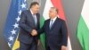 Premierul Ungariei, Viktor Orbán (dreapta) cu liderul sârb bosniac Milorad Dodik. Fotografie de arhivă. 