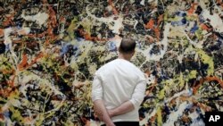 "Сближаване" на Джаксън Полък в художествената галерия "Олбрайт-Нокс" в Бъфало, щата Ню Йорк, 2011 г.