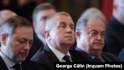 Vasile Blaga (dreapta), Daniel Buda (centru) și Dan Motreanu (stânga)