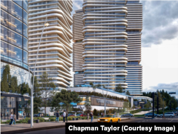 ცათამბჯენებზე ხედი თამარაშვილის ქუჩიდან