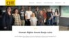 Internetska stranica Human Rights House Foundation (Ilustracija)