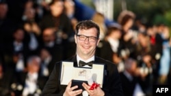 Nebojša Slijepčević na dodjeli "Zlatne palme"