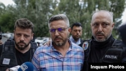 Ionut Doldurea în timpul audierilor referitoare la activitatea Flagas, companie în care este acționar și care deținea fosta stație GPL din Crevedia.