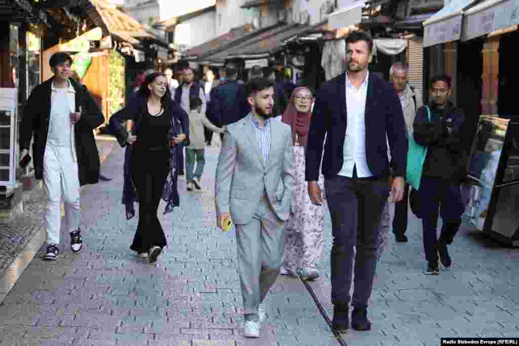 Ulice Sarajeva na bajramsko jutro.&nbsp;