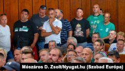 A Haladás szurkolói által összehívott megbeszélés a szombathelyi városházán 2024. május 25-én