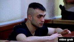 ლაზარე გრიგორიადისი სასამართლო სხდომაზე; 27 ივნისი, 2023 წელი