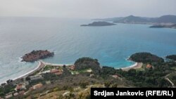 Panorama Sv. Stefana i Budvanske rivijere, 31. mart 2024.