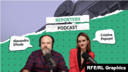 Jurnaliștii Europei Libere Alexandru Eftode și Cristina Popușoi