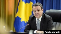 Kryeministri i Kosovës, Albin Kurti.
