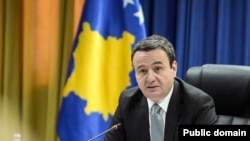 Kryeministri i Kosovës, Albin Kurti.
