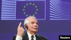 Šef za vanjsku politiku Evropske unije Josep Borrell u Briselu, Belgija, 5. marta 2024. 