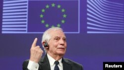 Върховният представител на ЕС по въпросите на външните работи Жозеп Борел, 5 март 2024 г.