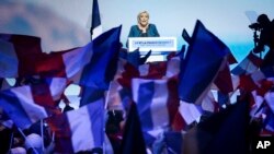 Udhëheqësja e së djathtës ekstreme franceze, Marine Le Pen.