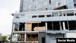 ქალაქი ხარკოვი. საავიაციო იერიშის შედეგი