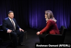 Izaslanik SAD za Zapadni Balkan Gabrijel Eskobar tokom intervjua za RSE, Priština, 15. mart,