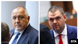 Председателят на ГЕРБ Бойко Борисов и санкционираният за корупция по глобалния закон "Магнитски" Делян Пеевски