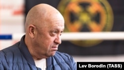 Evgheni Prigojin, șeful grupului de mercenari Wagner. (fotografie de arhivă)