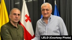 Алеко Элисашвили (слева) и Мамука Хазарадзе