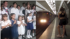 Kids in Harkiv having classes in metro stations
