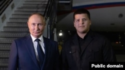 Владимир Путин и Адам Кадыров