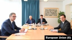 Vučić i Kurti poslednji put bili su na sastanku u Briselu zajedno, sa Boreljom i Lajčakom, u septembru 2023.