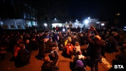 Бдение в памет на Алексей Навални пред посолството на Русия в София