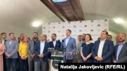 Balint Pastor u izbornoj noći, 2. jun 2024.