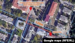 Kladionica Srednje stručne škole Marko Radević udaljena je tek stotinjak metara, Podgorica.