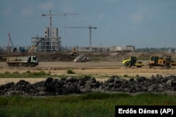 Épül a CATL gyára Debrecenben