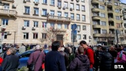 Протестът пред Столичната община