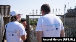 Recensământul de probă al populației și locuințelor la Copanca, Căușeni, August 2023