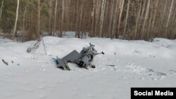 Дрон во близина на градот Коломна