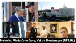 Akteri, u najvećem broju slučajeva kojima se godinama bavi crnogorsko pravosuđe, su funkcioneri bivše vlasti, Demokratske partije socijalista i njoj bliski biznismeni.