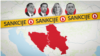 Infographic Sanctioned officials, Balkan, August 2023.