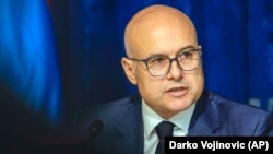 Mandatar za sastav nove Vlade Srbije Miloš Vučević, oktobra 2023.