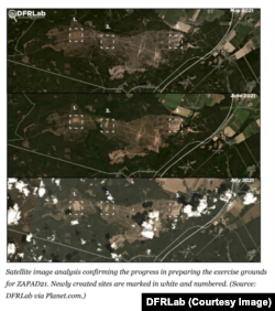 DFRLab-ის სატელიტური ანალიზი აჩვენებს, რომ ბელარუსში ახალი სამხედრო ინფრასტრუქტურის მშენებლობა მიმდინარეობს.